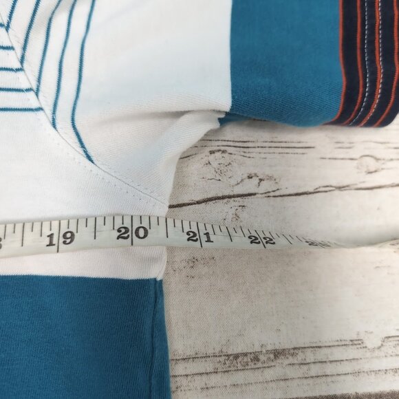 Vintage Oakley Striped Polo T Shirt Made in Thailand Size Men Medium - Picture 4 of 6